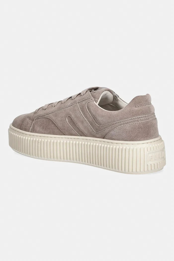 Furla Sky Lace-Up süet kadın spor ayakkabı