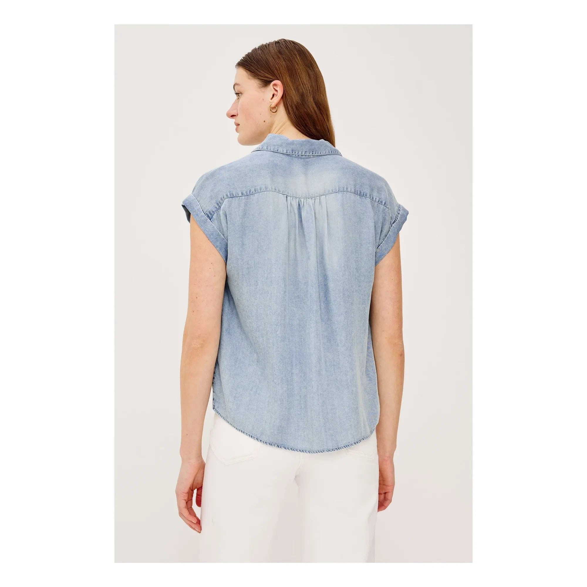 Rails - Tuscany Bluse | Denim Blau