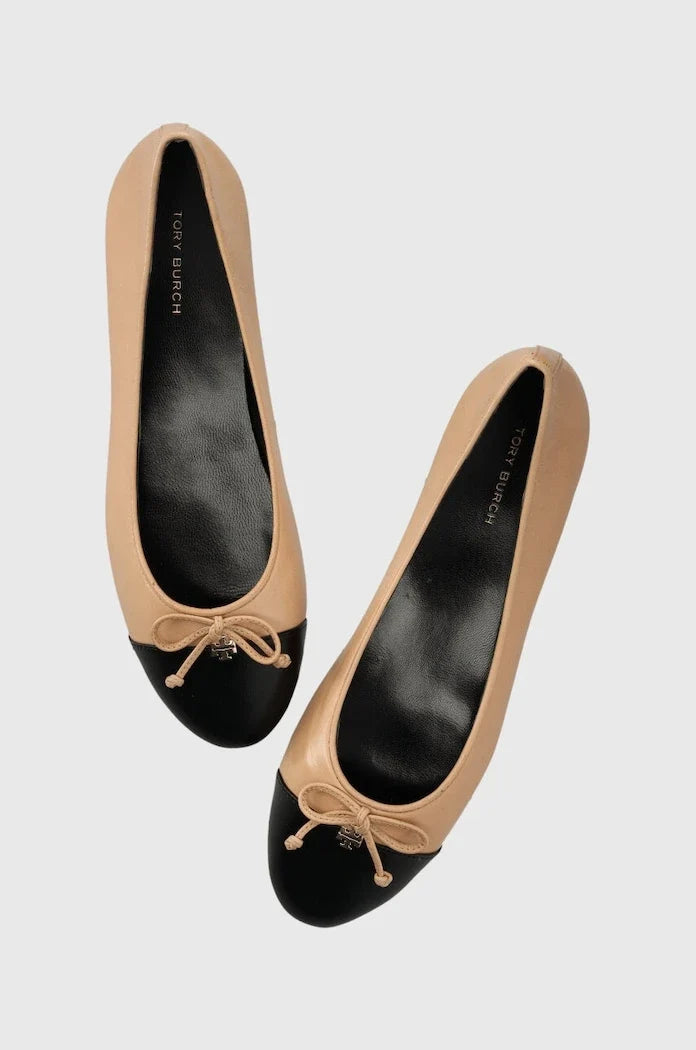 Tory Burch CAP-TOE BALLET Deri Babet