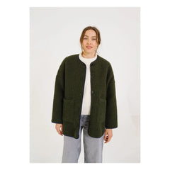 Sacrécoeur - Bari Greenlake Reine Wolljacke | Grün