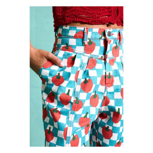 Favorite People - La Cantina Tomato Hose - Damenkollektion | Türkis
