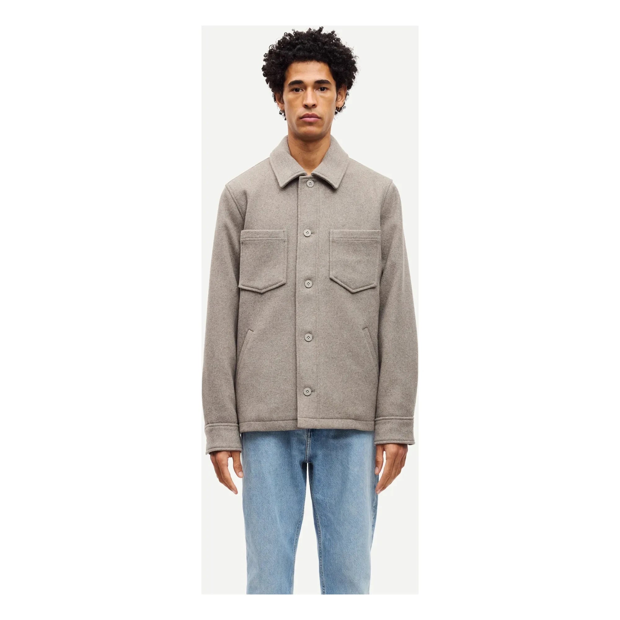 Samsoe Samsoe - Hemd Pally | Dunkelbeige