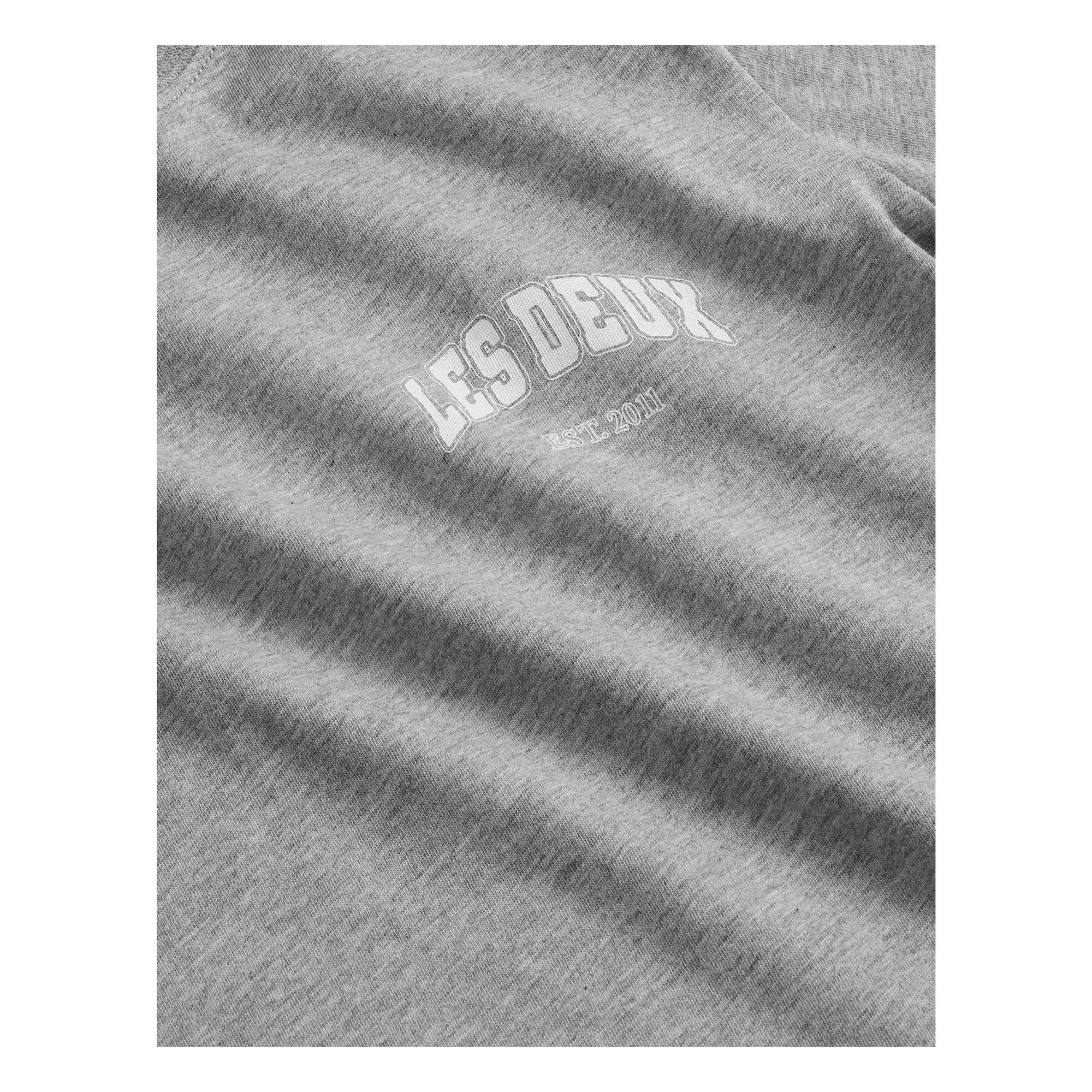 Les Deux - Hoop Bio-Baumwoll-T-Shirt | Grau