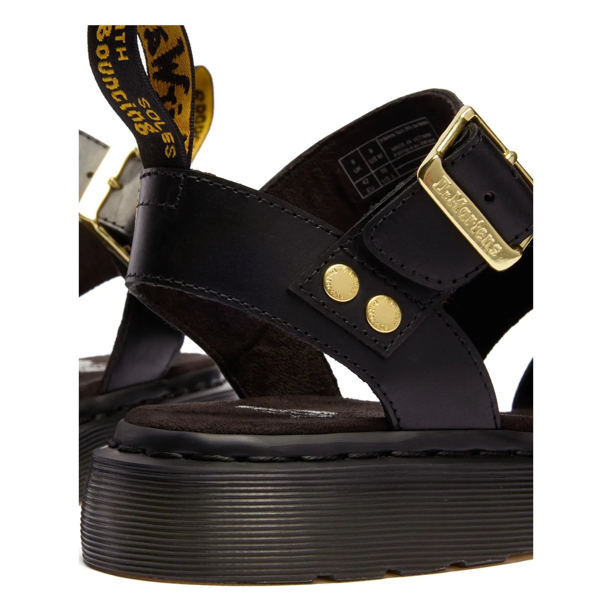 Dr. Martens – Gryphon Sandalen | Schwarz