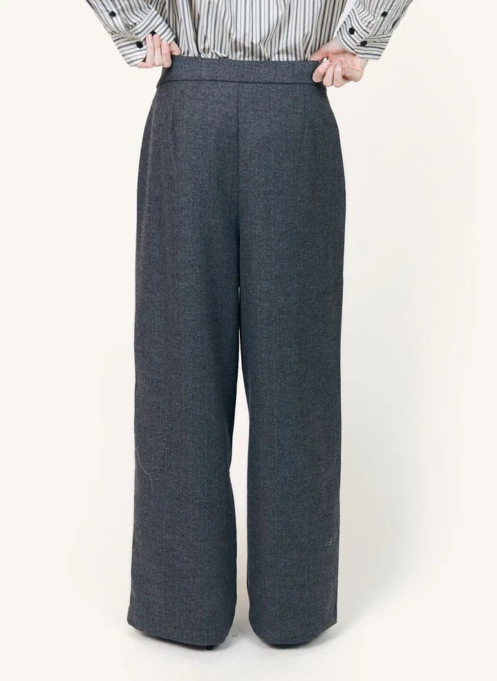 Lollys Laundry - Zola Yün Pantolon | Gri