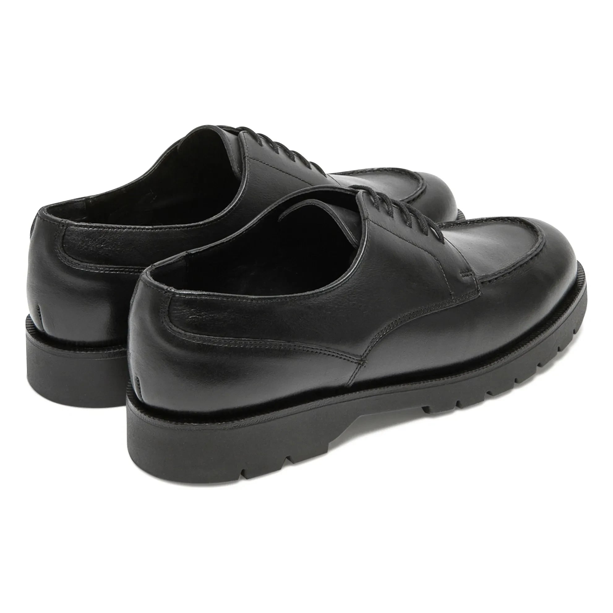 Kleman - Frodan Leder Derby Schuhe | Schwarz