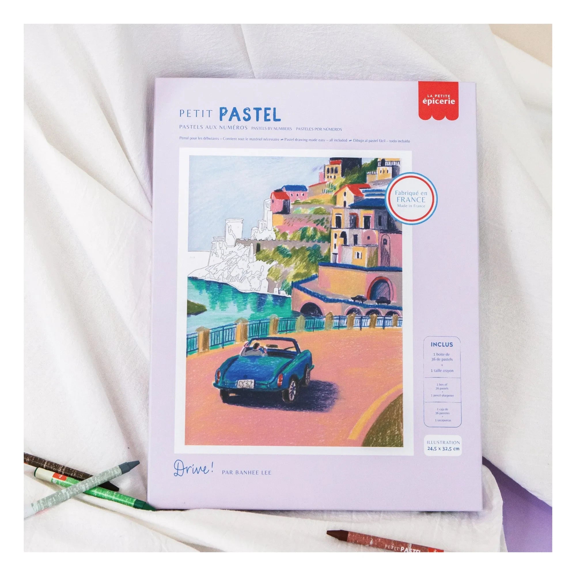 La Petite Épicerie – Nummeriertes Pastellset – Drive