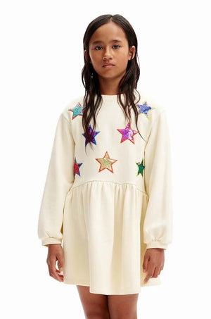 Desigual Çocuk Pamuklu Elbise