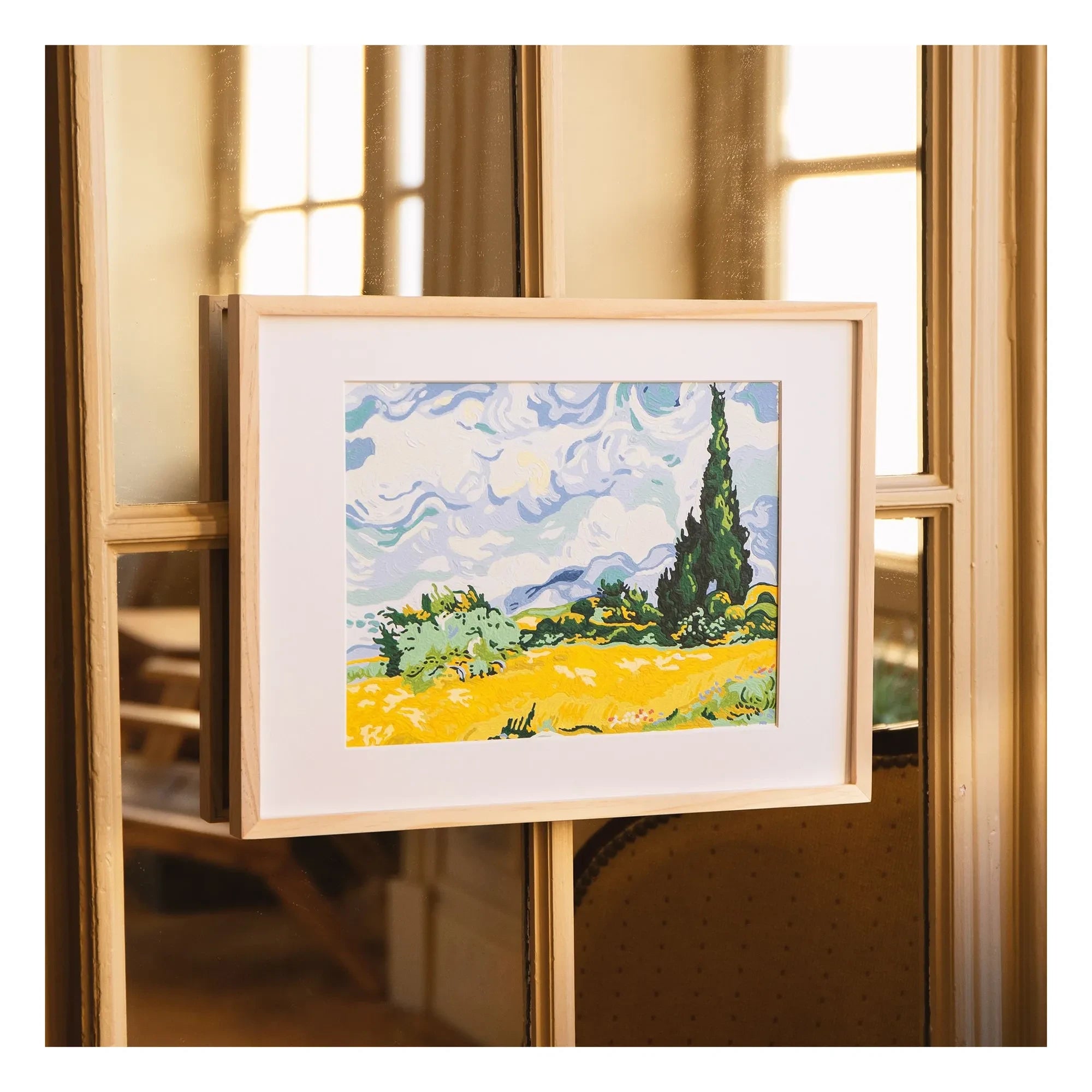 La Petite Épicerie - Malen nach Zahlen Set - Cyprès aux Blés d'Or
