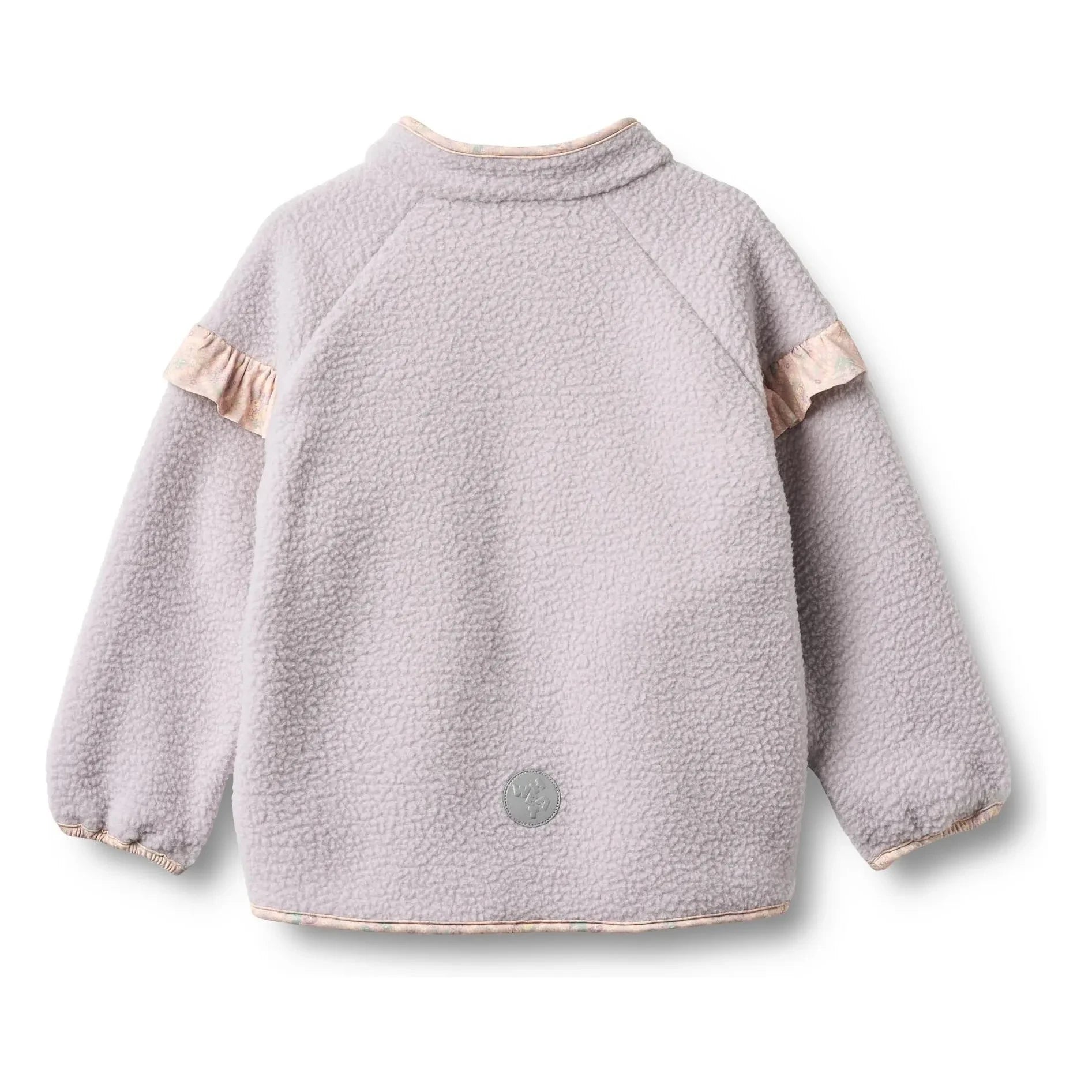 Weizen - Ellena Jacke aus recycelten Fasern mit Sherpa | Lavendel