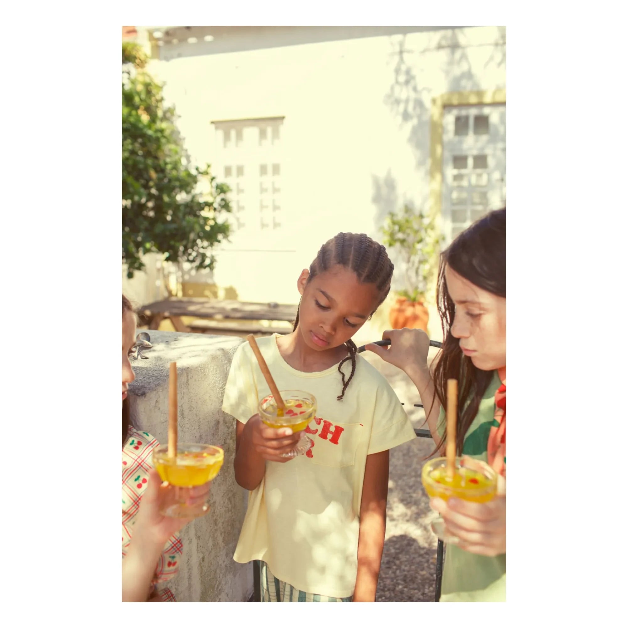 Piupiuchick - T-Shirt „Strandbar“ | Gelb