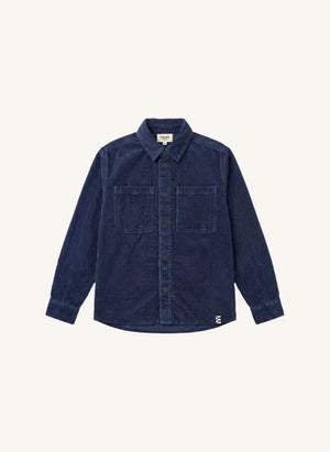 Finger in der Nase - Enara Denim Hemd | Dunkelblau