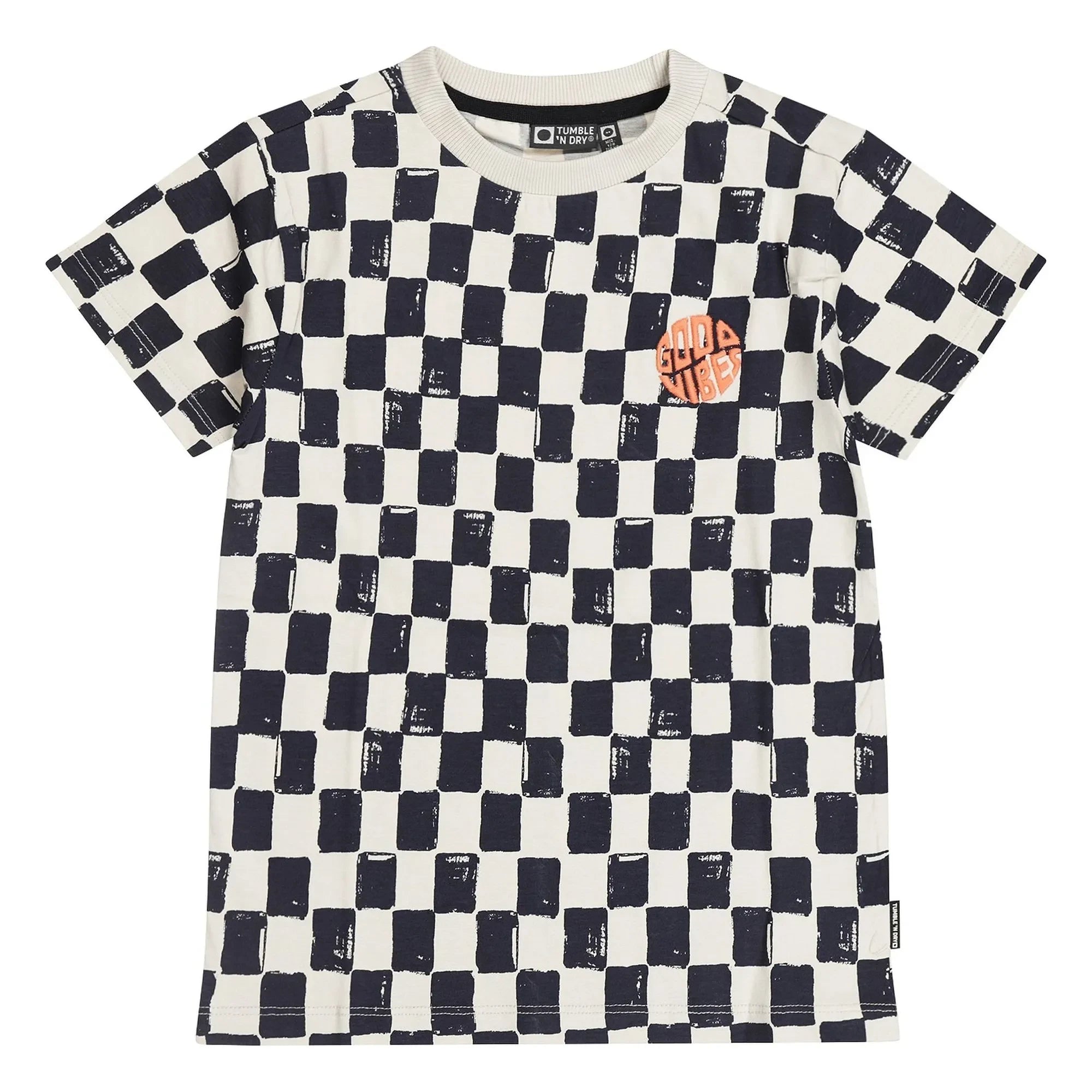 Tumble N'Dry – Enges T-Shirt aus Bio-Baumwolle | Dunkelblau