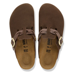 BIRKENSTOCK – Boston Geflochtene Schweden Pantoffeln | Braun