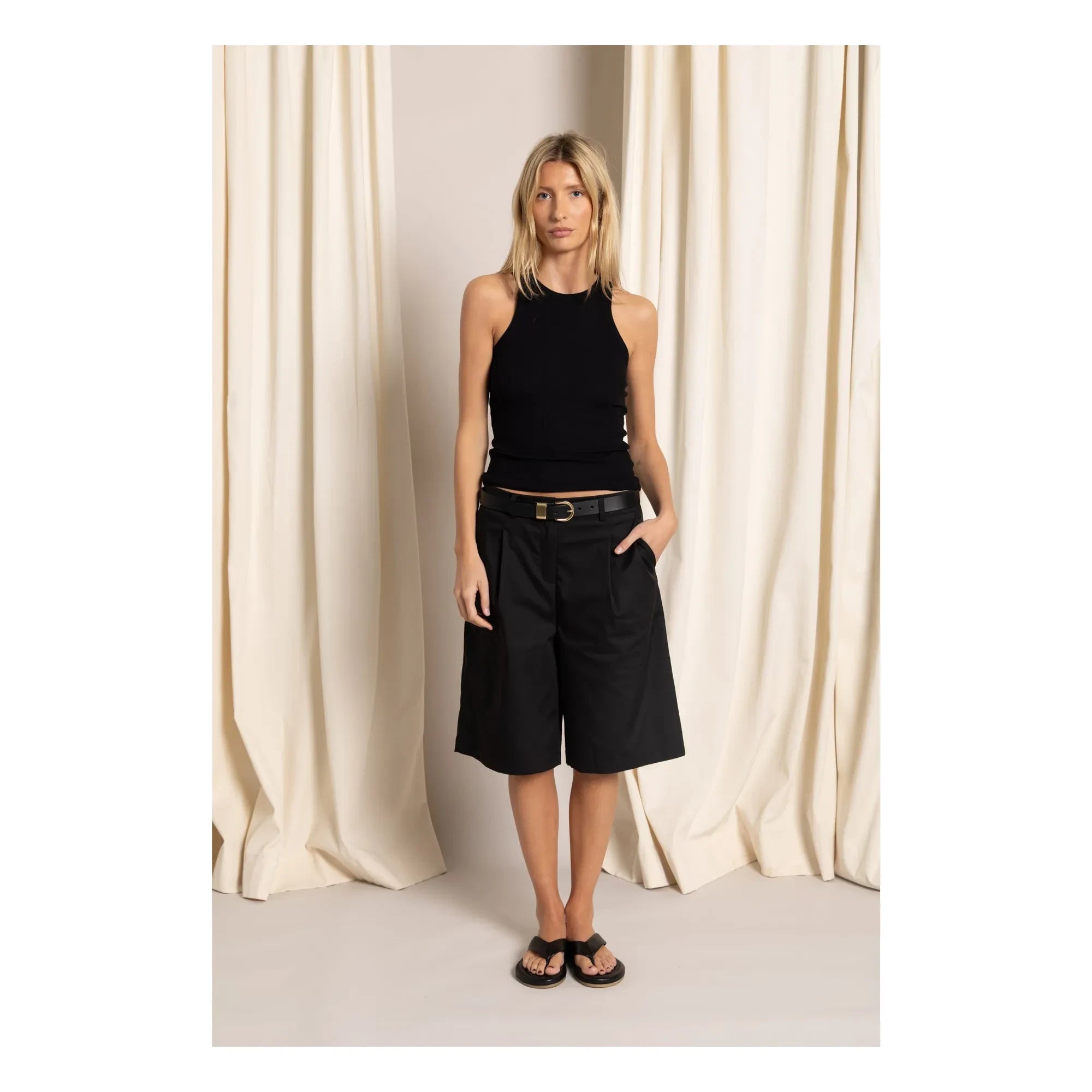 Smallable Woman - Alva Fitilli Tanktop | Schwarz