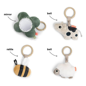 Done by deer - Tiny Farm Spielmatte | Pink