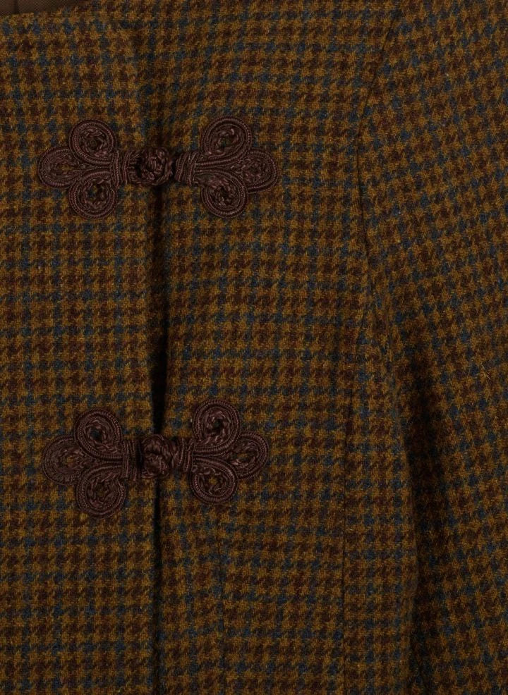 Maria de la Orden - Joséphine Yun-Tweed Jacke | Beige Braun