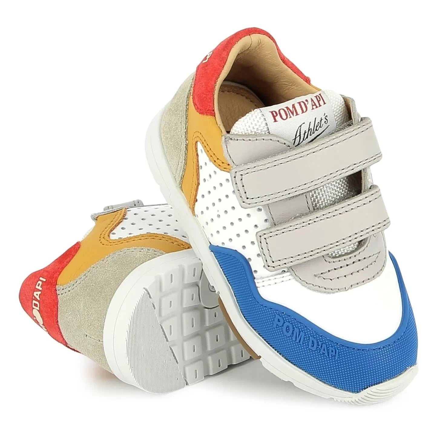 Pom d'Api - Bump Perfo push-up sneakers | Gri