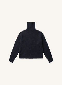 Smallable Woman - Johanna Alpaka-Wollpullover | Schwarz