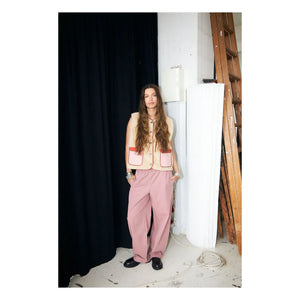 Lollys Laundry - Jace ärmellose Weste | Sand