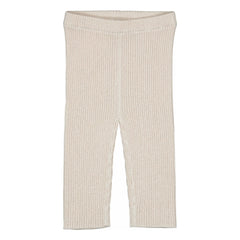 Louis Louise - Katze Glitzer Leggings | Creme