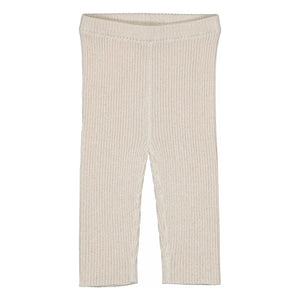 Louis Louise - Katze Glitzer Leggings | Creme