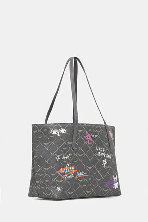 Zadig&Voltaire Kadın Sahte Deri Alışveriş Çantası Z SHOPPER MONOGRAM TAG