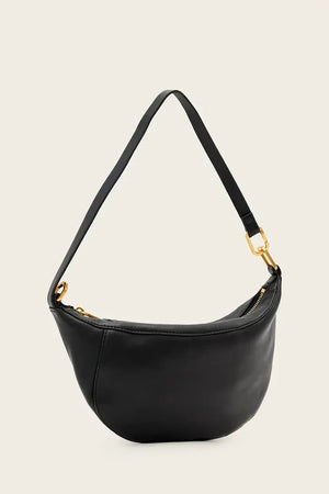 AllSaints kadın deri crossbody çanta