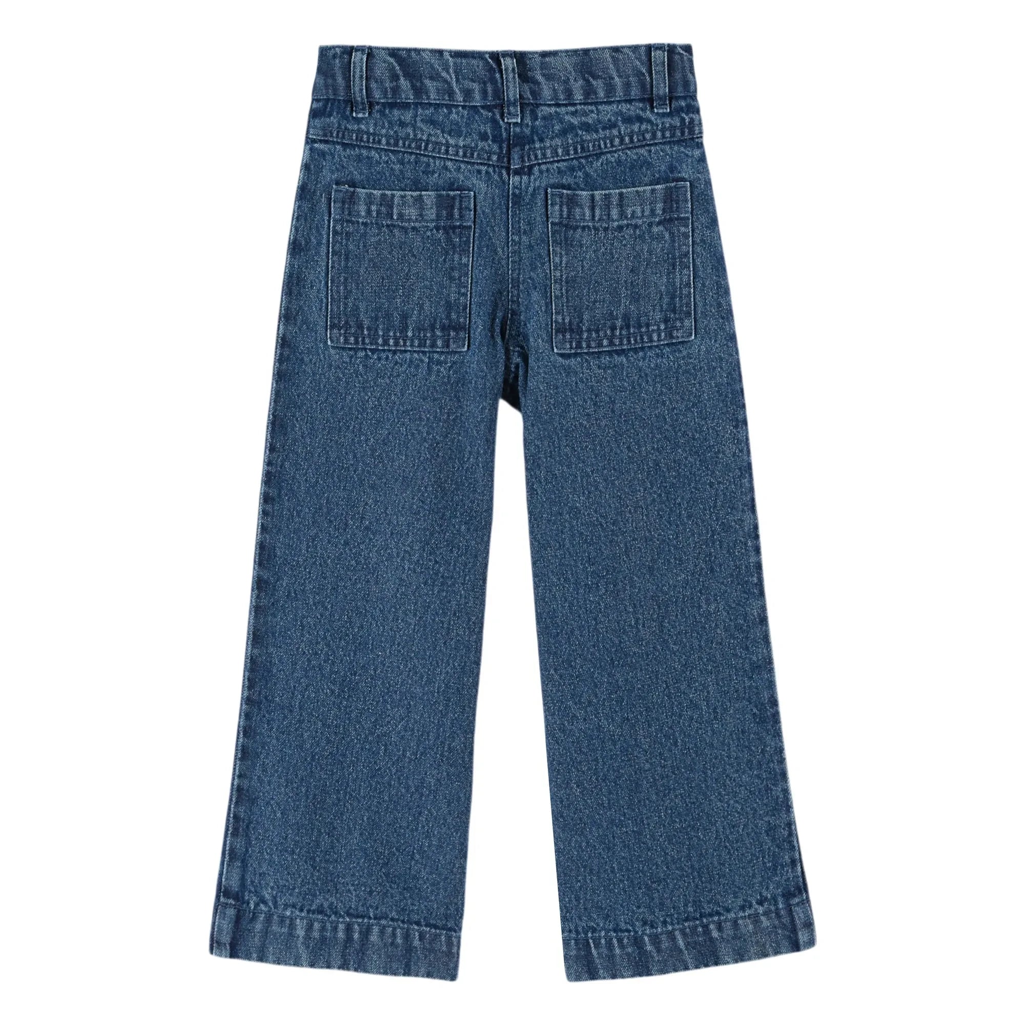Emile et Ida - Bestickte Jeans in Blau