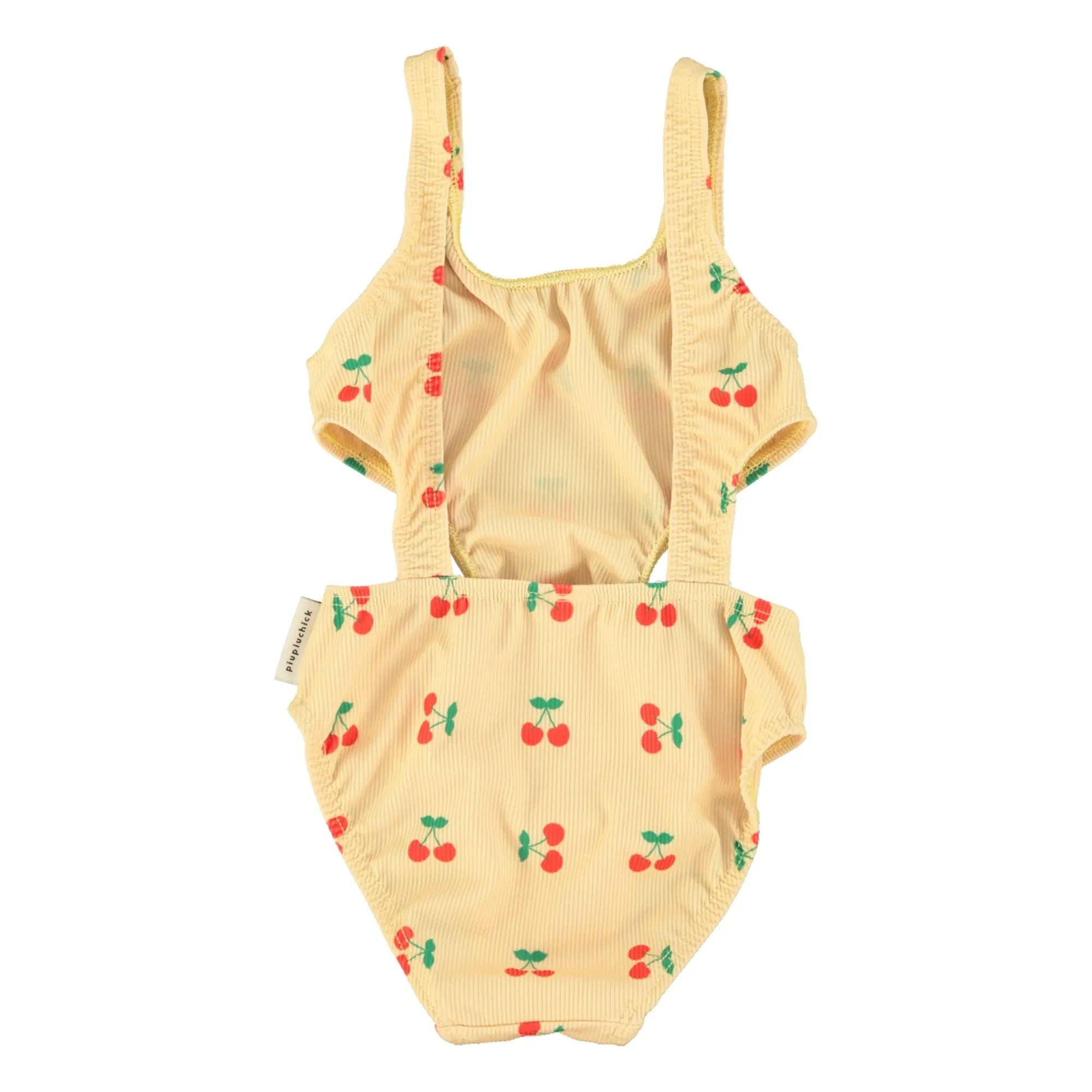 Piupiuchick - Ribbed Cherry Recyceltes Faser-Trikini | Gelb