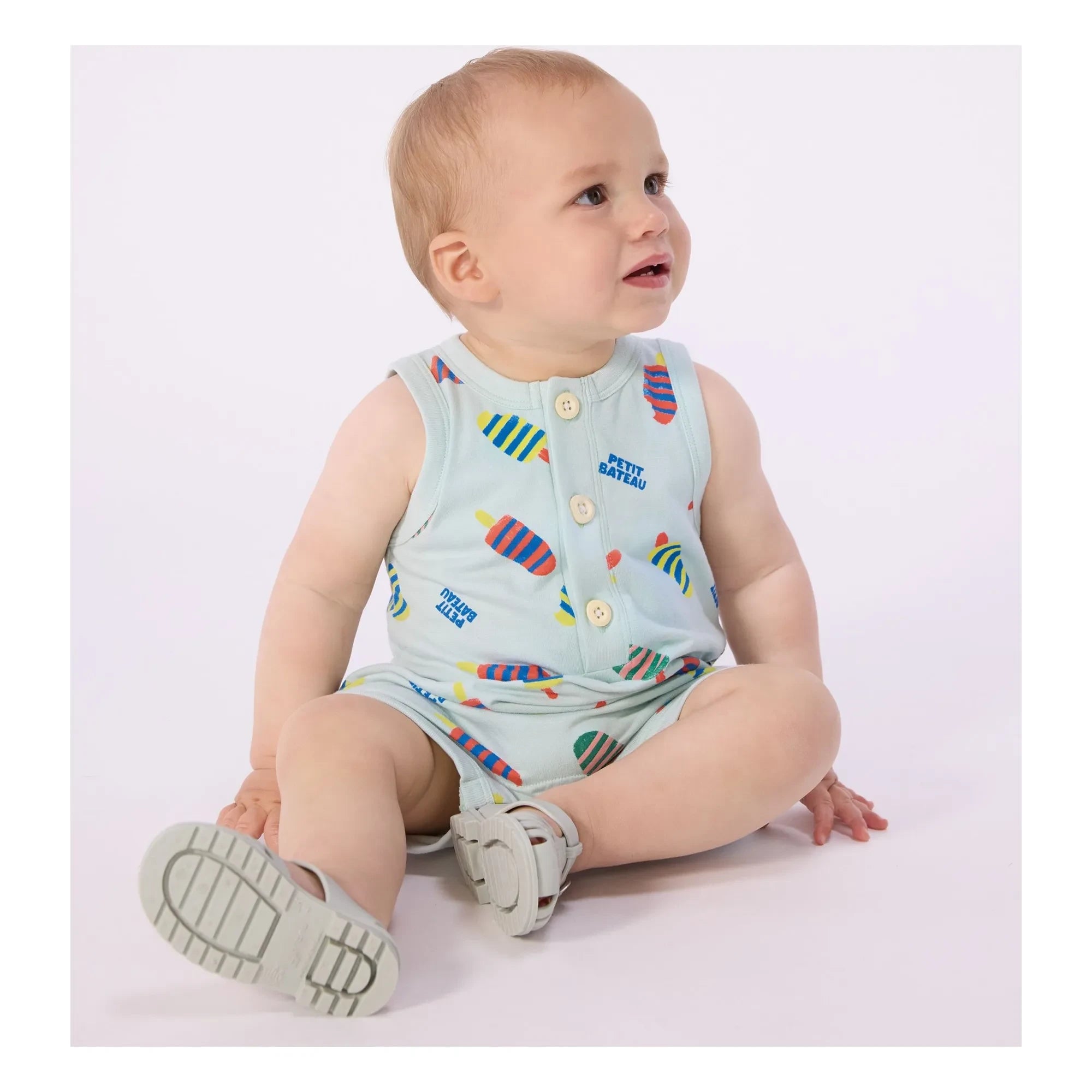 Petit Bateau - Combishort Glaces | Türkis