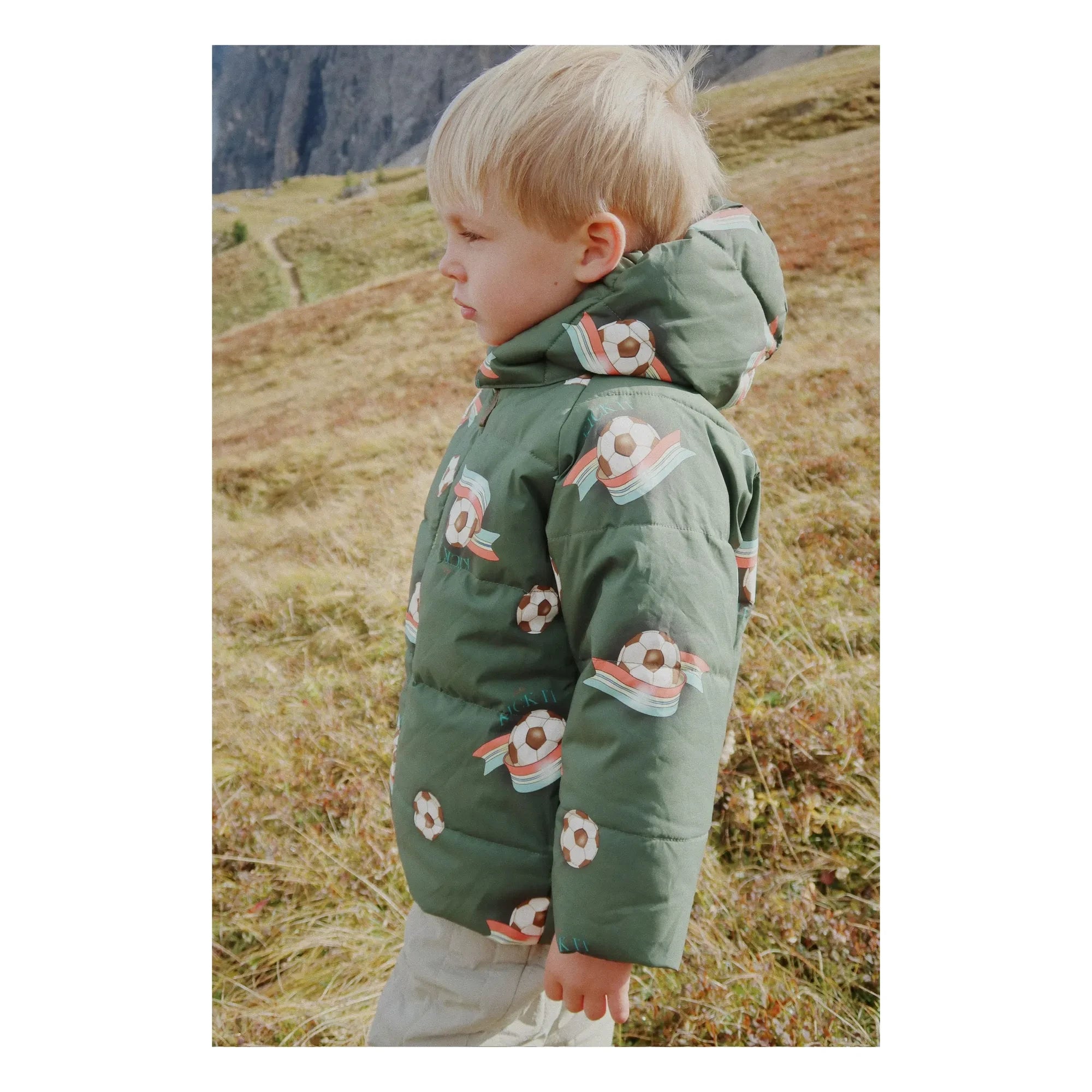 Konges Sløjd - Nuka Jacke mit recycelter Füllung | Grün