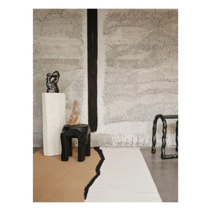 Ferm Living - Soil Kelim Teppich | Sand
