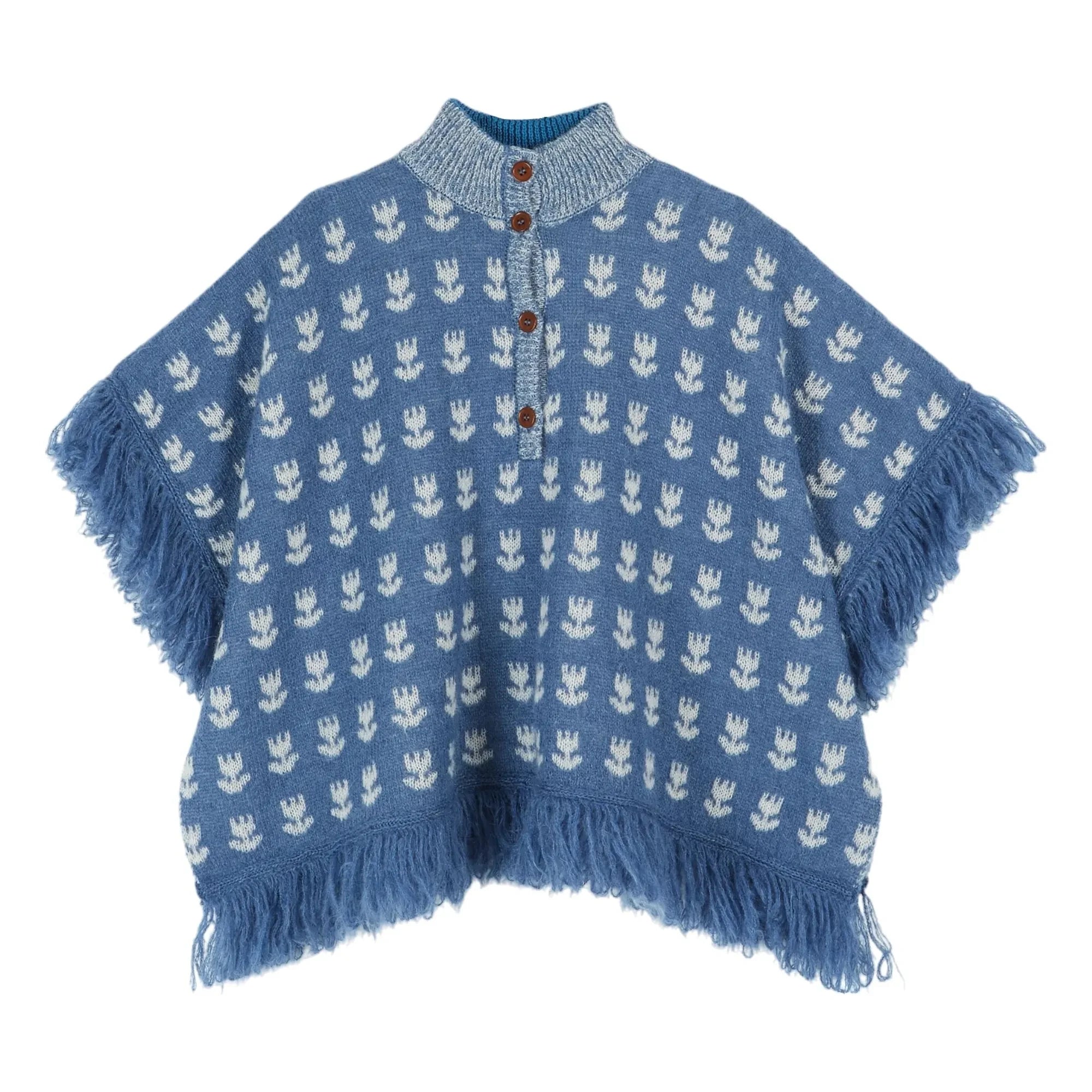 Emile et Ida - Lale Wollponcho | Blau