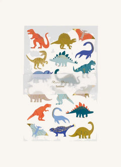 Meri Meri - Temporäre Dinosaurier-Tattoos