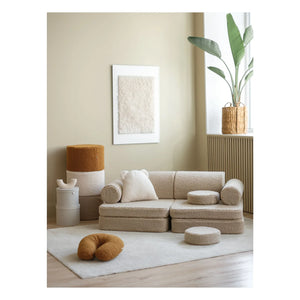 Wigiwama - Modulares Plüschsofa | Beige