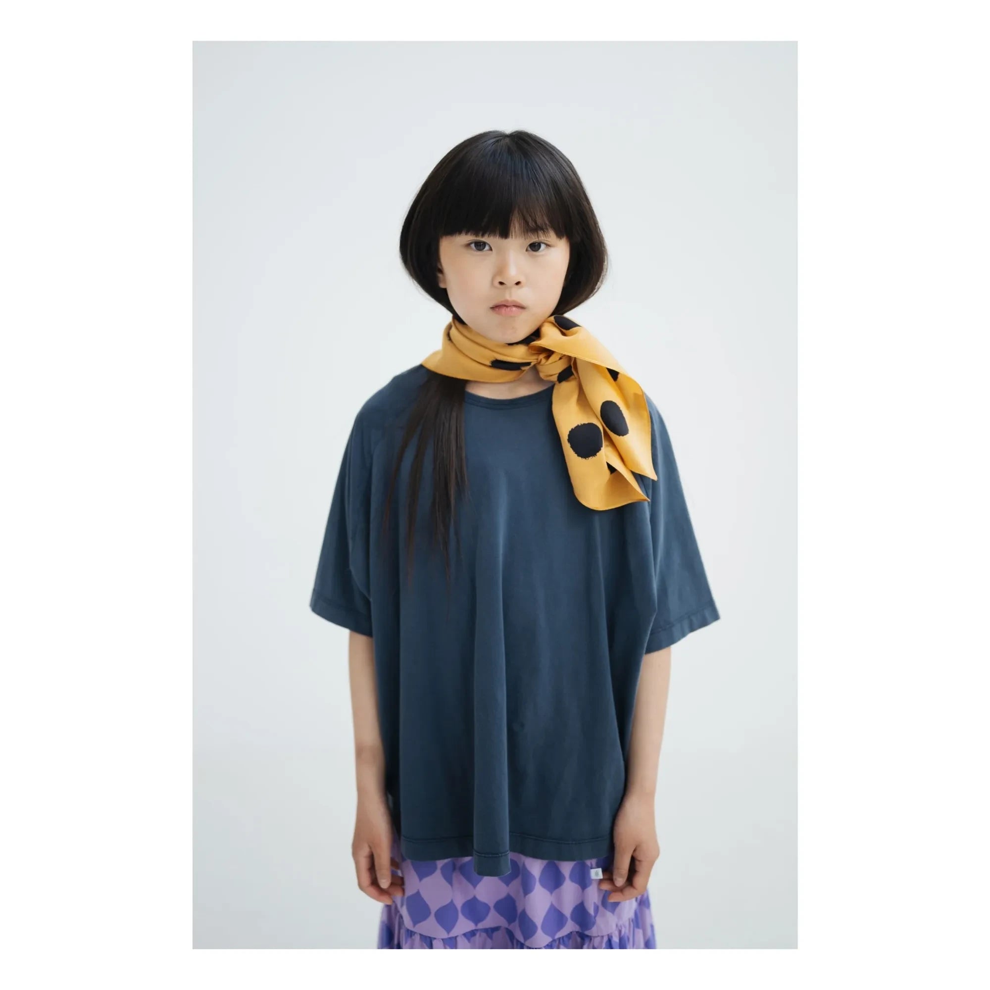 Repose AMS – Raglan T-Shirt aus Bio-Baumwolle | Nachtblau