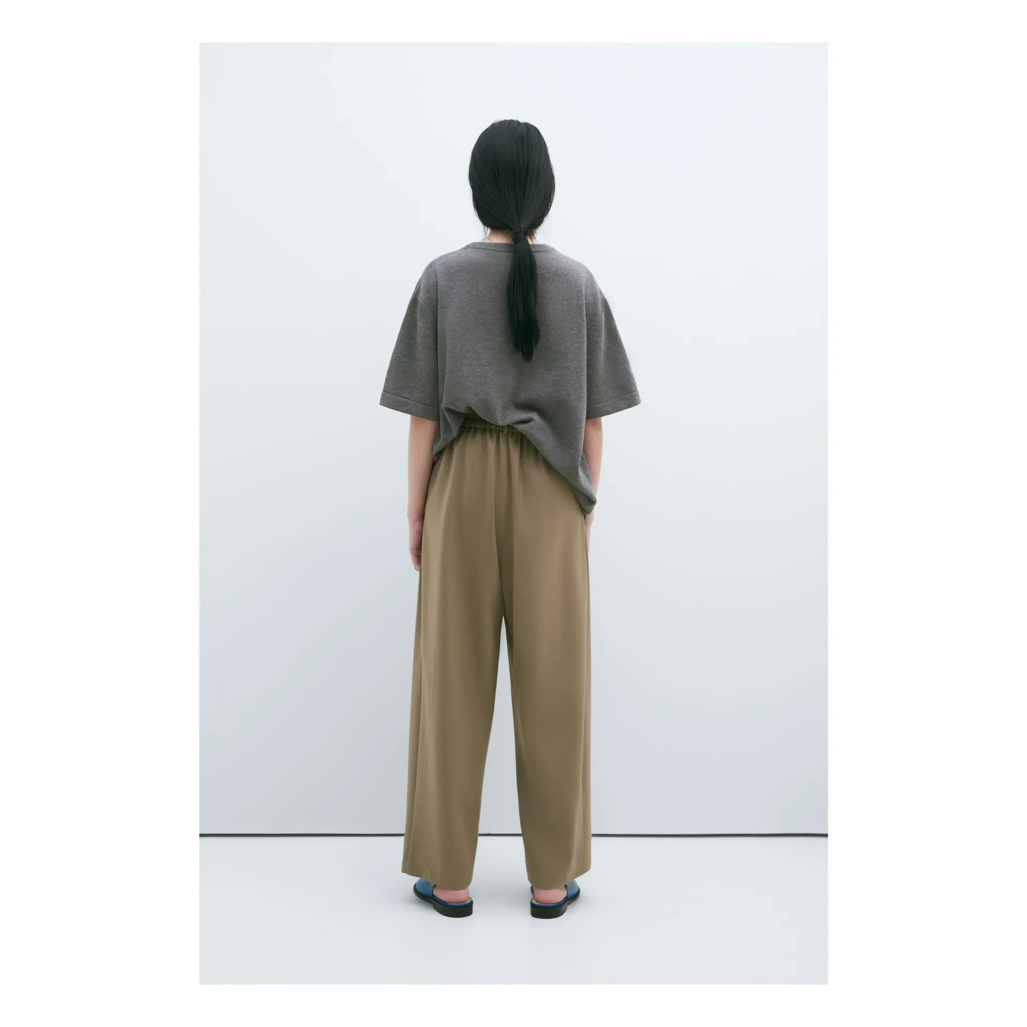 Cordera - Virgin Wool Hose mit Eingriffstaschen | Camel