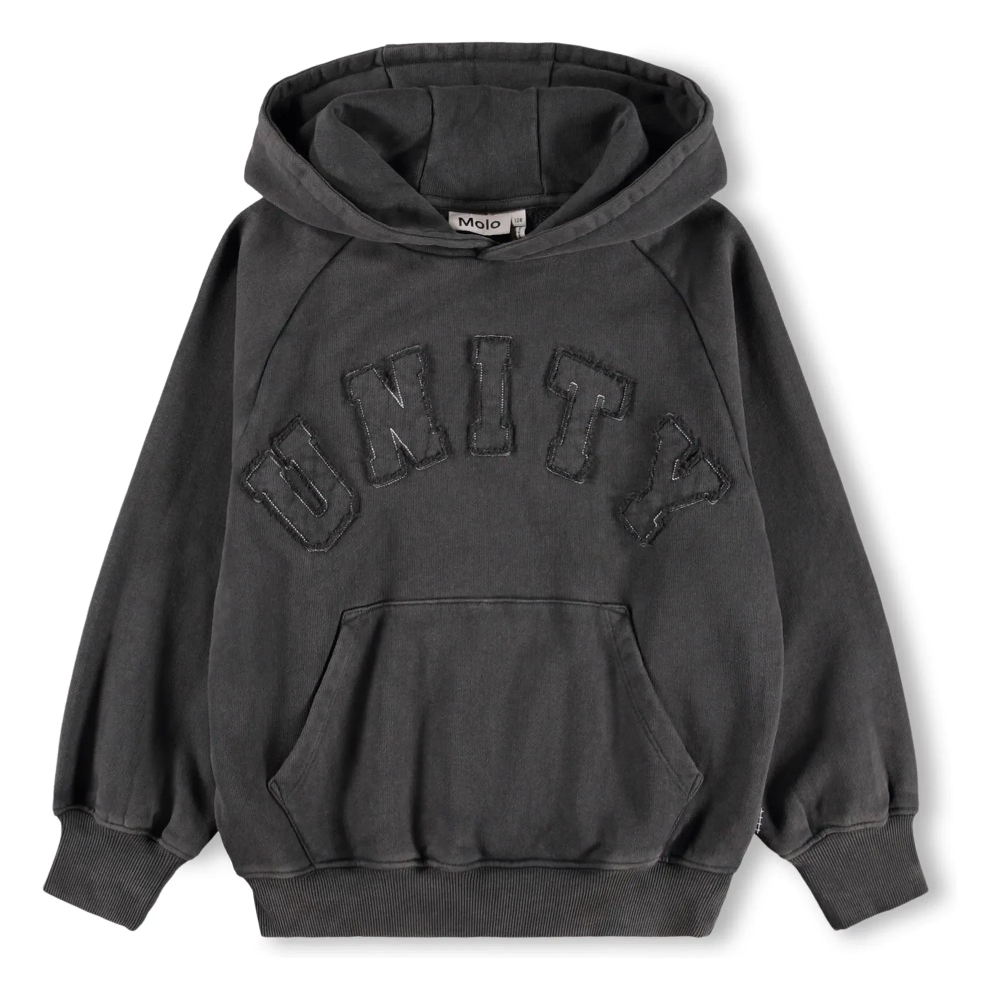 Molo - Mic Unity Bio-Baumwoll-Sweatshirt | Dunkelgrau