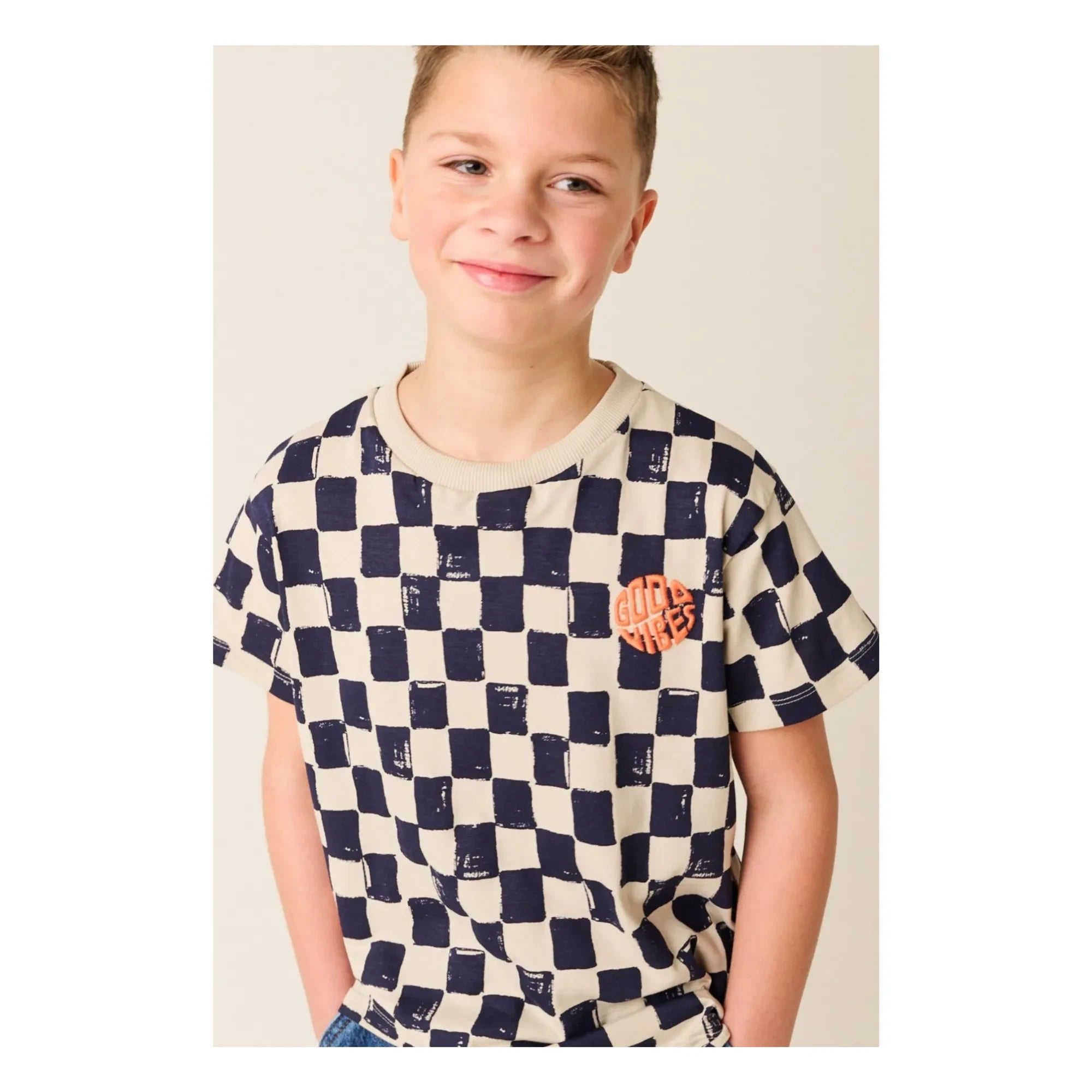 Tumble N'Dry – Enges T-Shirt aus Bio-Baumwolle | Dunkelblau