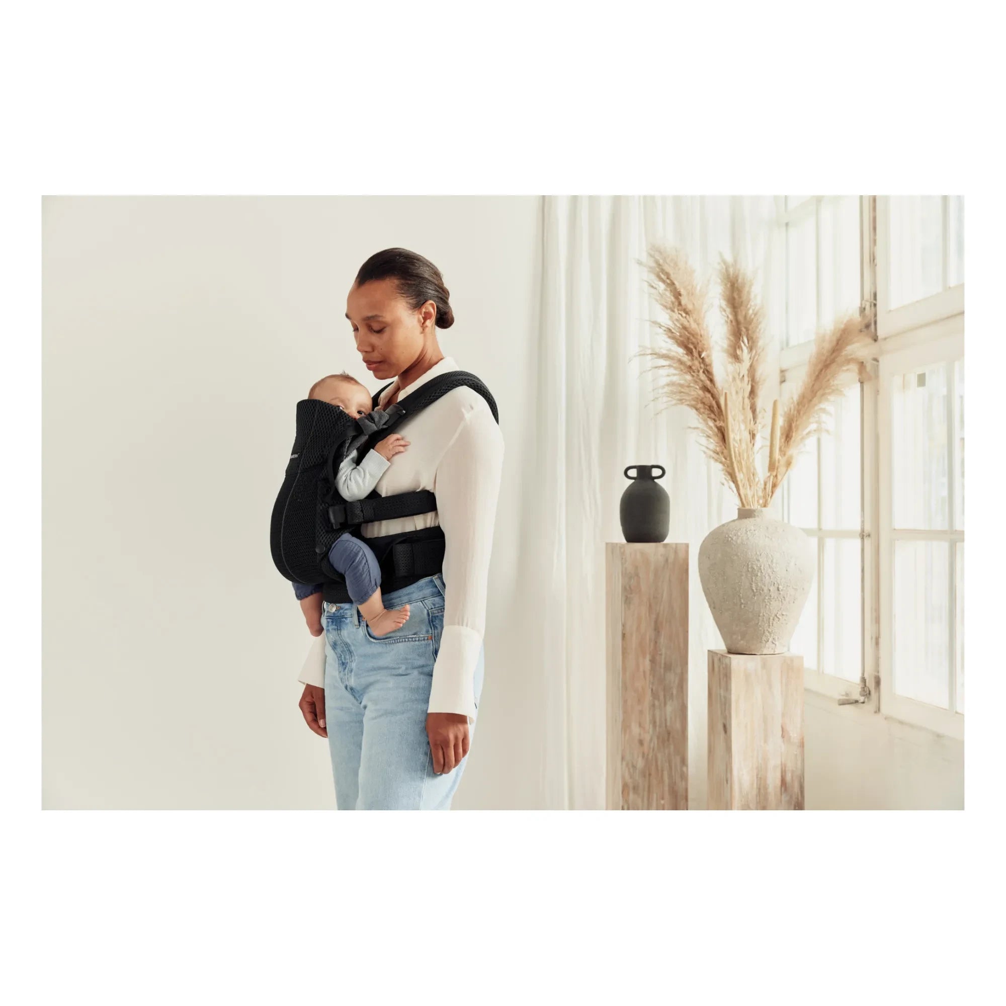 BabyBjörn - Harmony Mesh-Babytrage | Schwarz