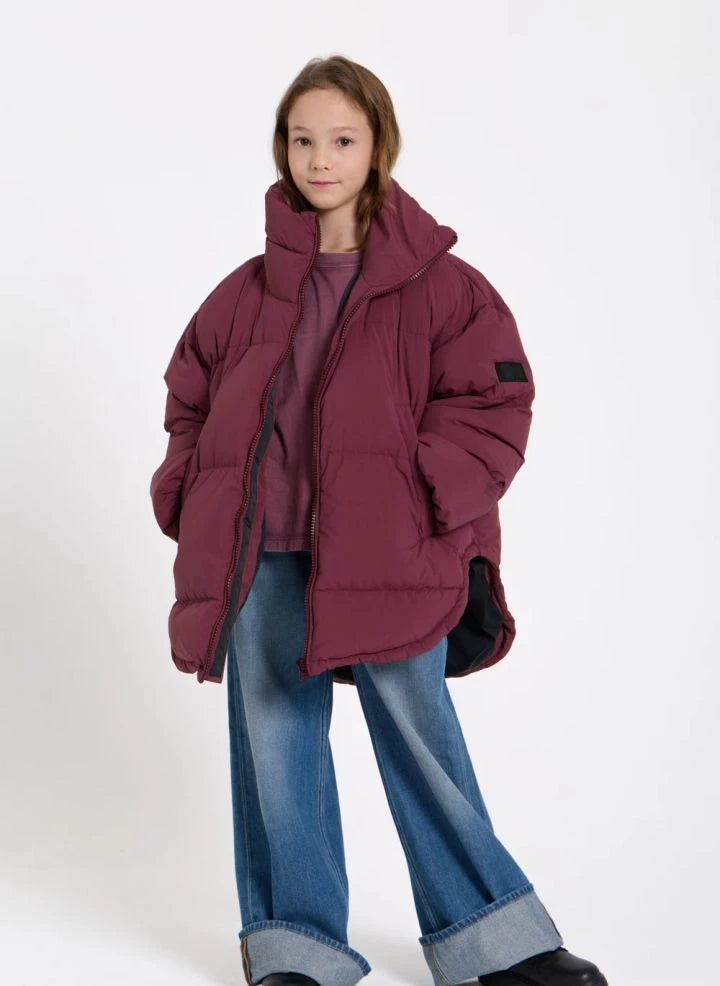 Finger in the nose - Snowbag Wattierte Jacke | Aubergine