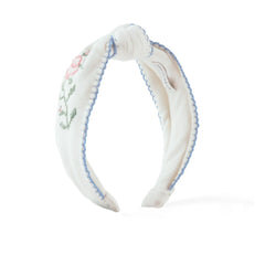 Gingersnaps - Primrose Leinen-Haarband | Weiß