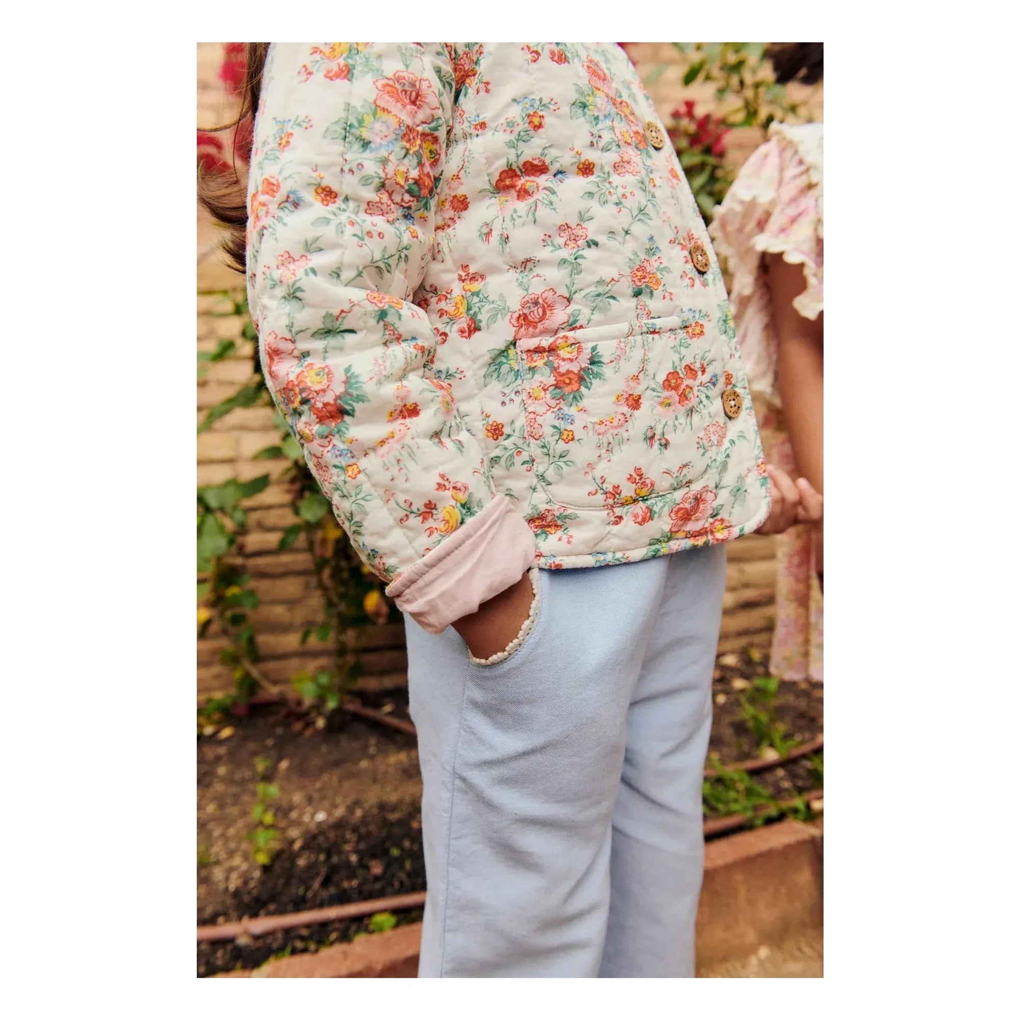 Louise Misha - Astrid Jacke aus Bio-Baumwolle | Creme