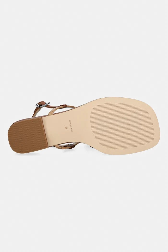 MICHAEL Michael Kors Kadın Deri Sandalet Jacie Thong Sandal