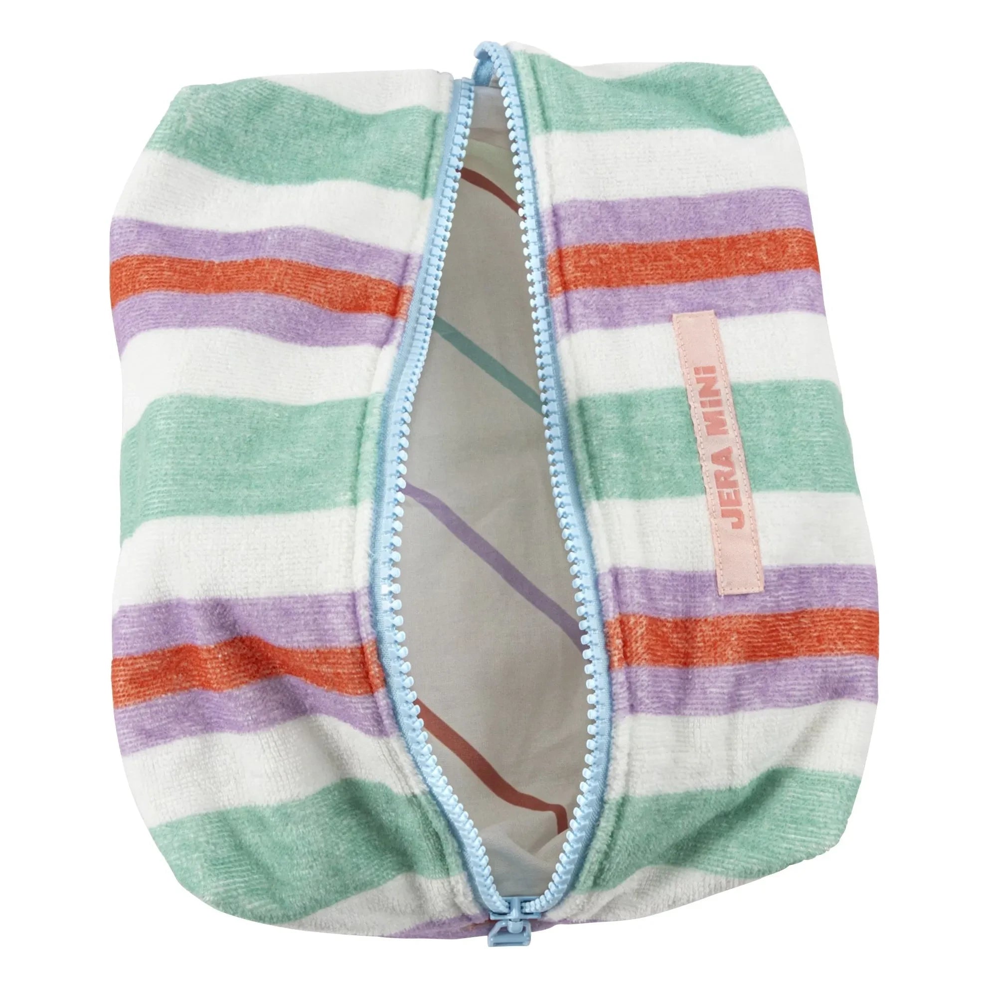 Jera Mini – gestreifte Handtuch-Federmappe
