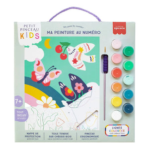 La Petite Épicerie - Malen nach Zahlen für Kinder - Frühling