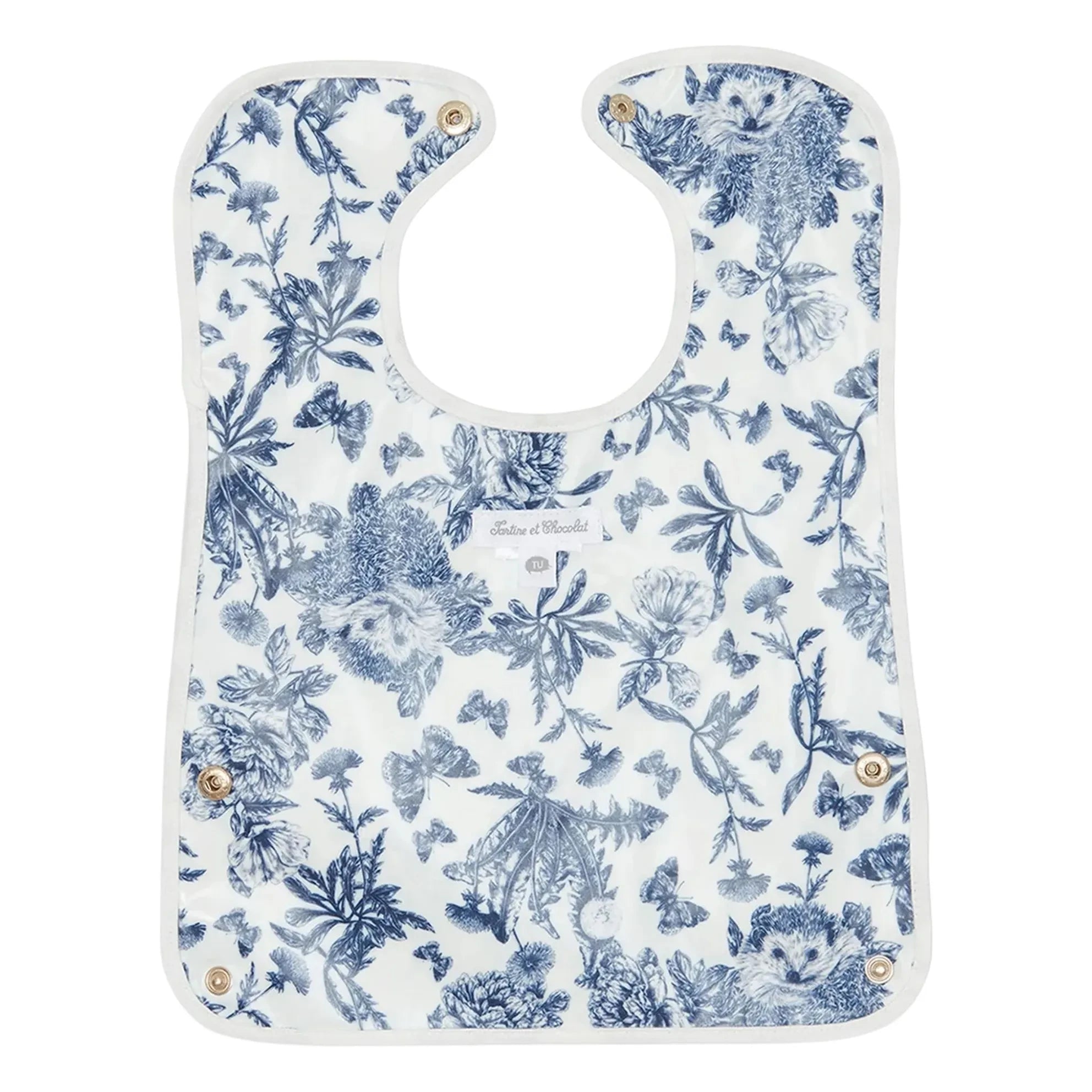 Tartine et Chocolat - Toile de Jouy Lätzchen | Marineblau