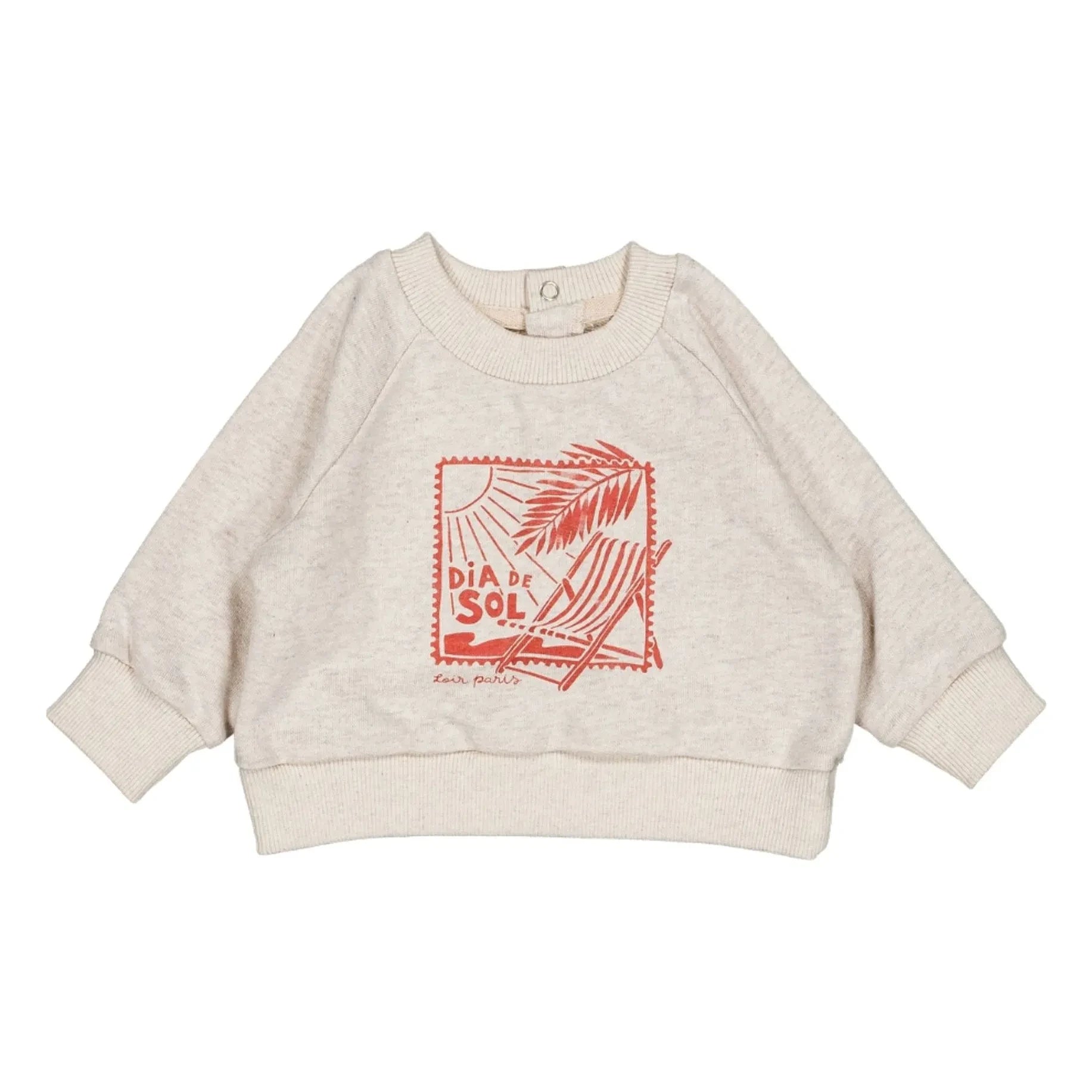 Loir - Sweat Dia Del Sol meliert | Ecru