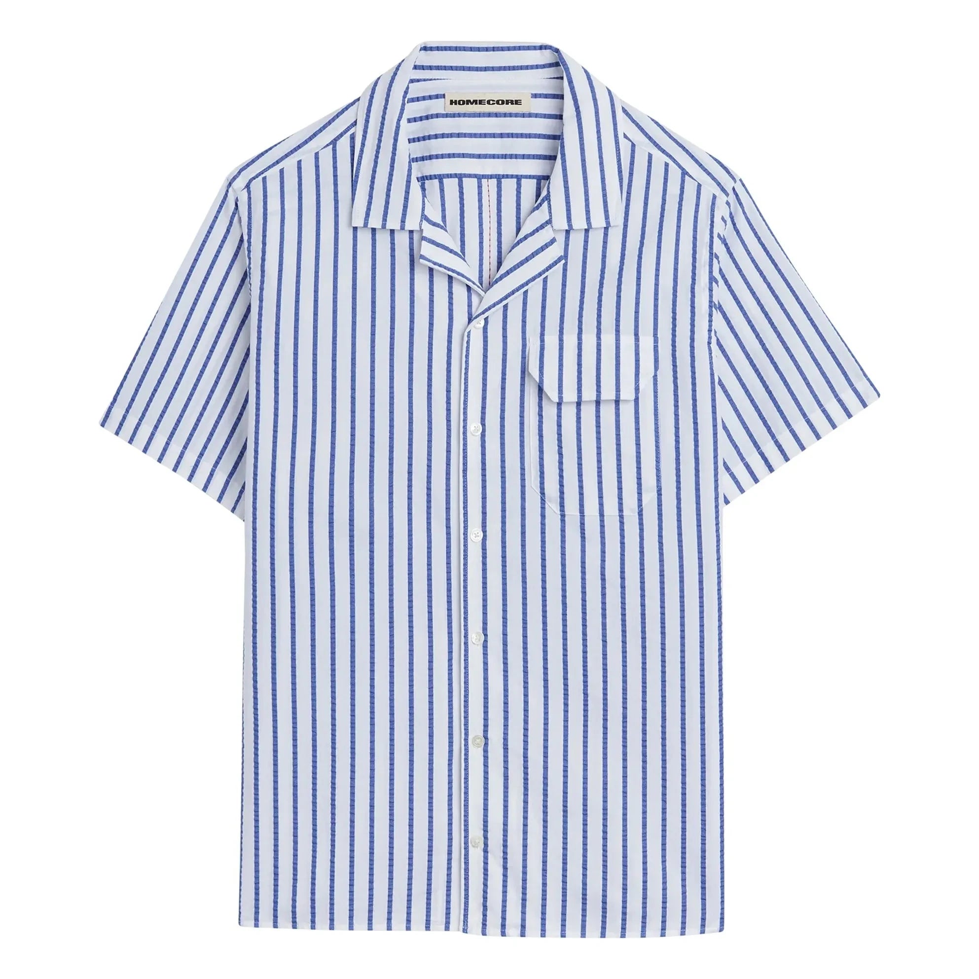 Homecore - Guarda Mar Kurzarmhemd | Blau